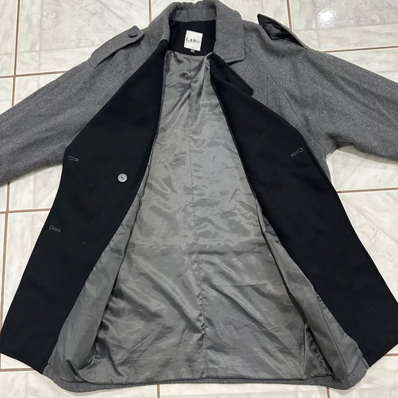 LAP LA Oversized Military Double Breasted Coat Women Size Small or Medium Jacket - Picture 13 of 14